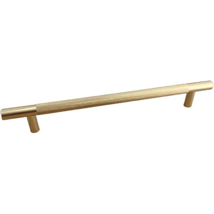 Knurled Cupboard Handle - Gold