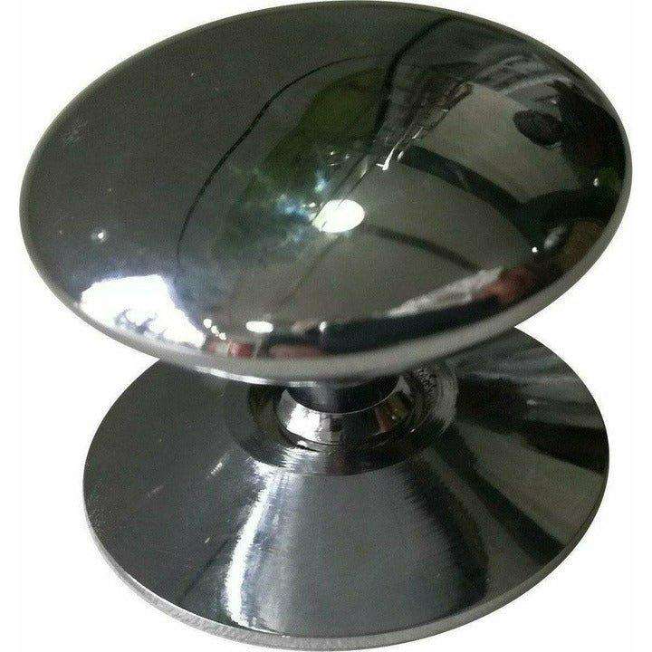 Mushroom knob solid brass