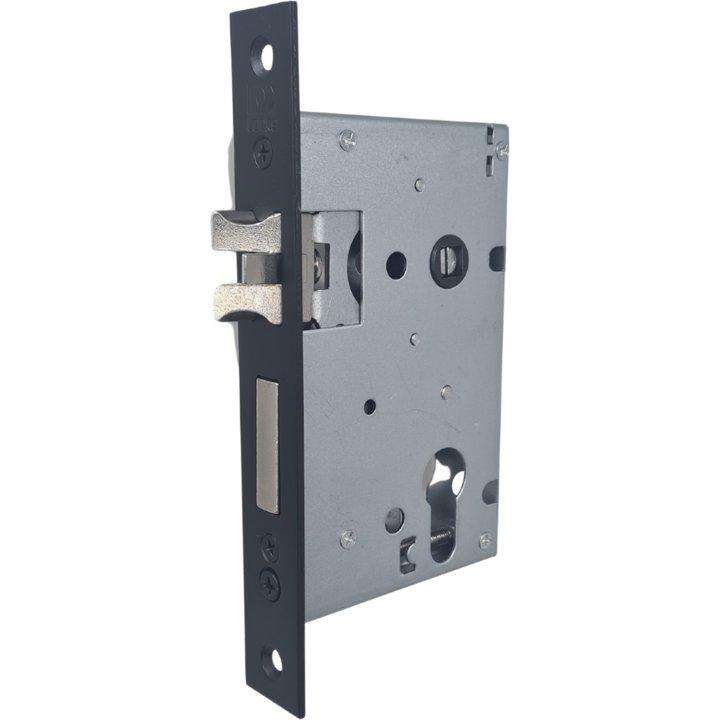 Professional cylinder mortise lock with silent claw latch