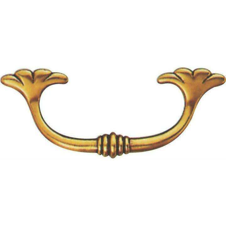 Solid brass antique cupboard handle