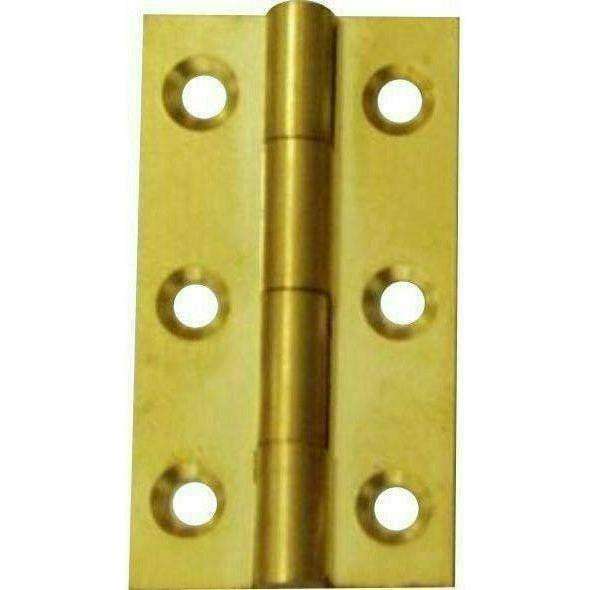 Solid brass butt hinge for cabinet and joinery projects