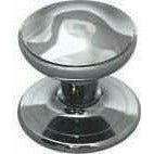 Solid brass non-turning front door knob