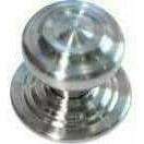 solid brass central knob with ripple