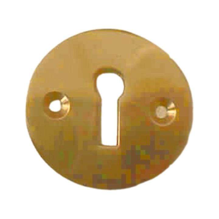 Solid Brass Escutcheon 45mm - Pair