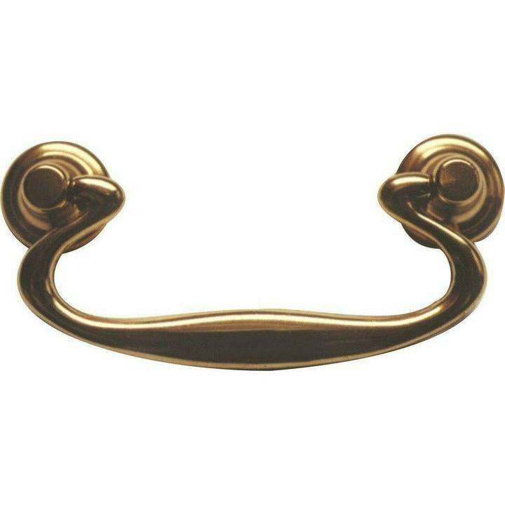 Solid brass swinging handle