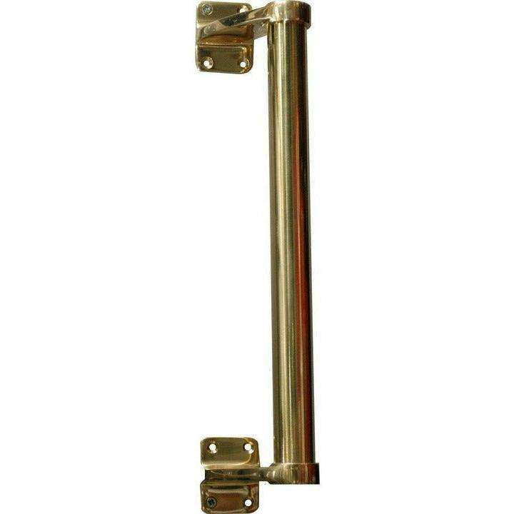 Solid brass tubular offset handle - 300mm