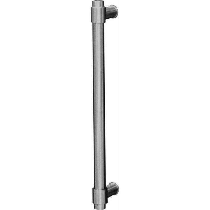Solid stainless steel pull handle