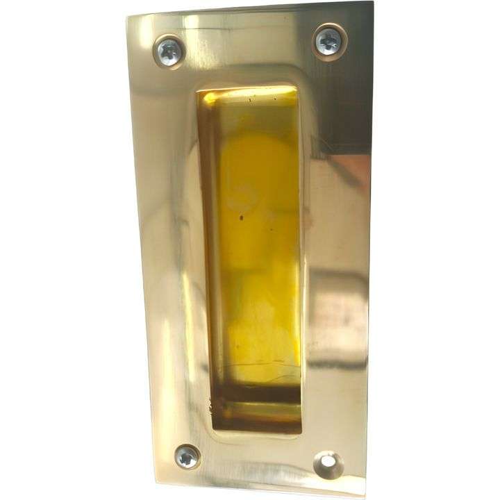 Square flush handle 115mm length