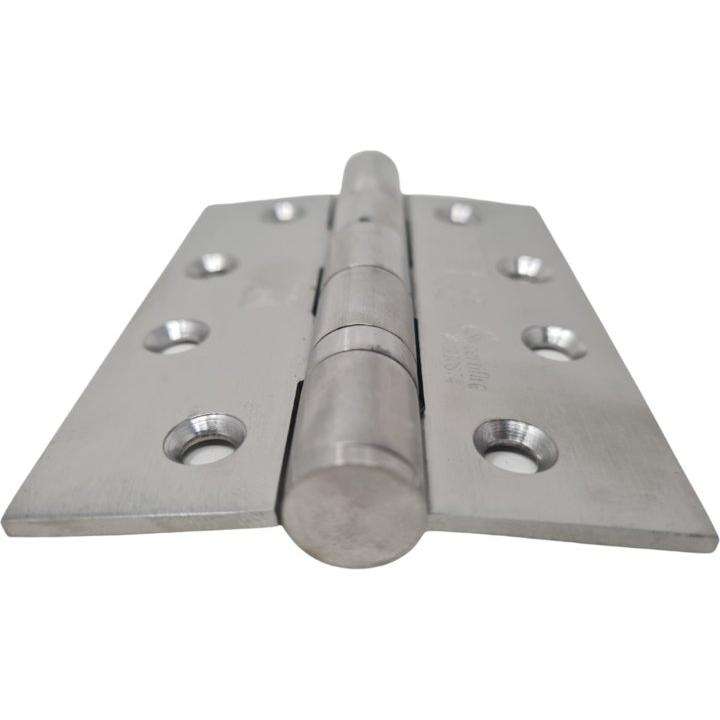 304 Stainless Steel Butt Hinges Door Hinges - 100mm X 75mm (Fire Rated)