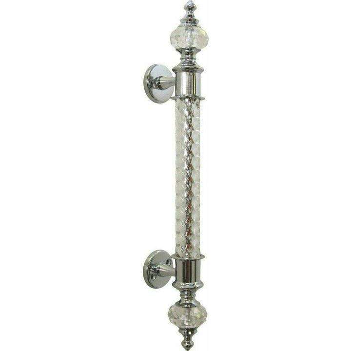 Steel and acrylic pull handle