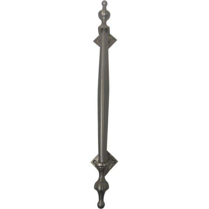 Victorian Solid Brass Pull Handle - 400mm overall length