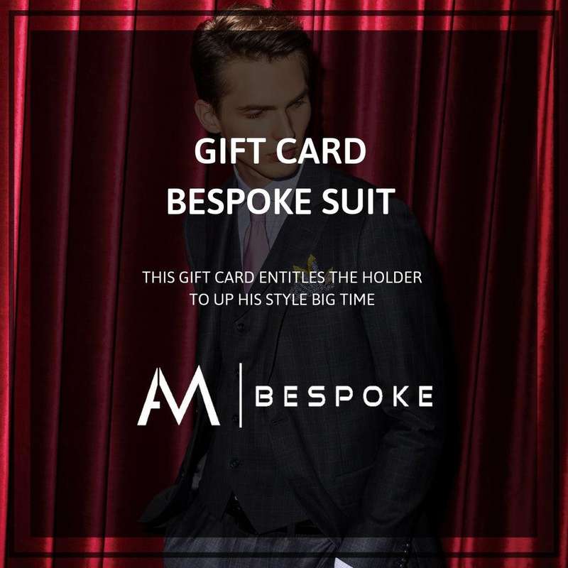 Custom Suit Gift Certificate