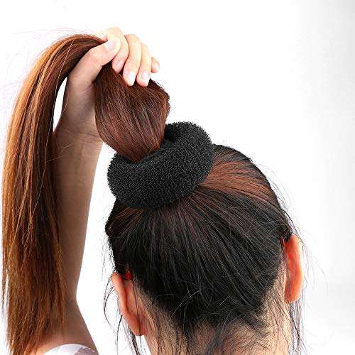 3 Pieces Women Lady Magic Shaper Donut Hair Bun Maker Hair Ring ...