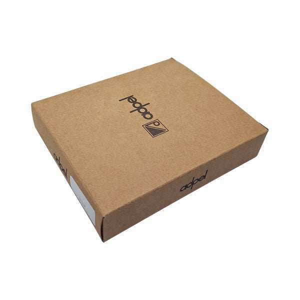 Genuine Leather Wallet Notes and Cards - No Coin Holder - Brown