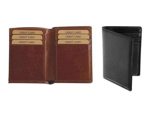 Bifold Card Holder - Genuine Leather