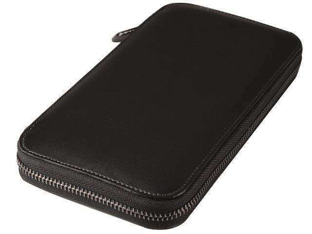 Genuine Leather Multi Holder Purse Wallet With 4 Bank Note Sections