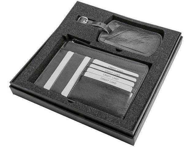 Genuine Leather Passport Holder and Luggage Tag