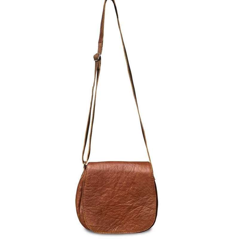 Mirelle Genuine Leather Classic Sling Handbag