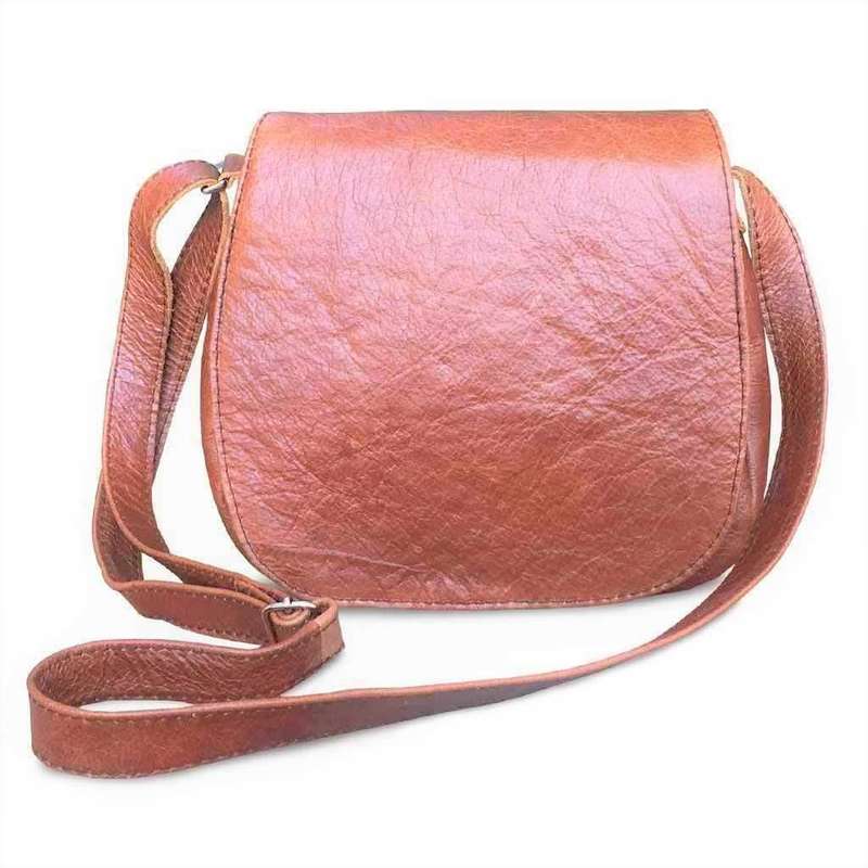Mirelle Genuine Leather Classic Sling Handbag