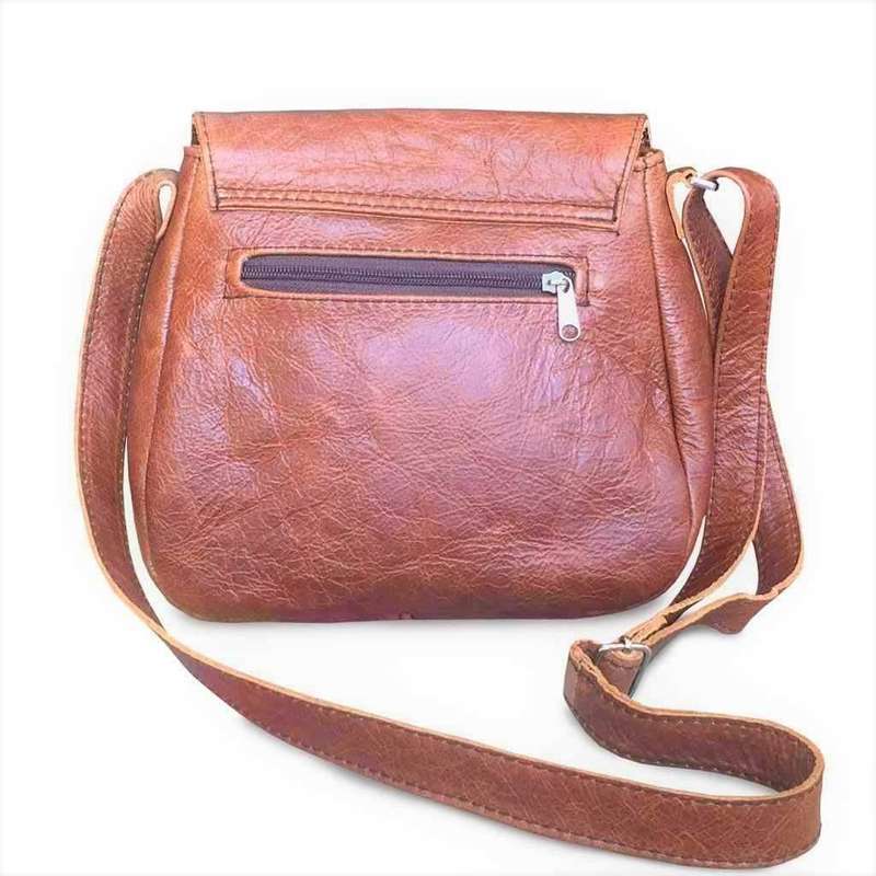 Mirelle Genuine Leather Classic Sling Handbag