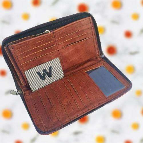 Mirelle Genuine Leather Travel Wallet Purse