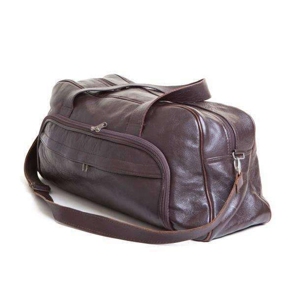 Genuine Leather Weekender Travel Bag | MIRELLE