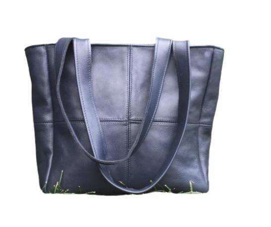 MIRELLE Leather Classic Shopper Handbag and Ladies Wallet - Combo Bundle