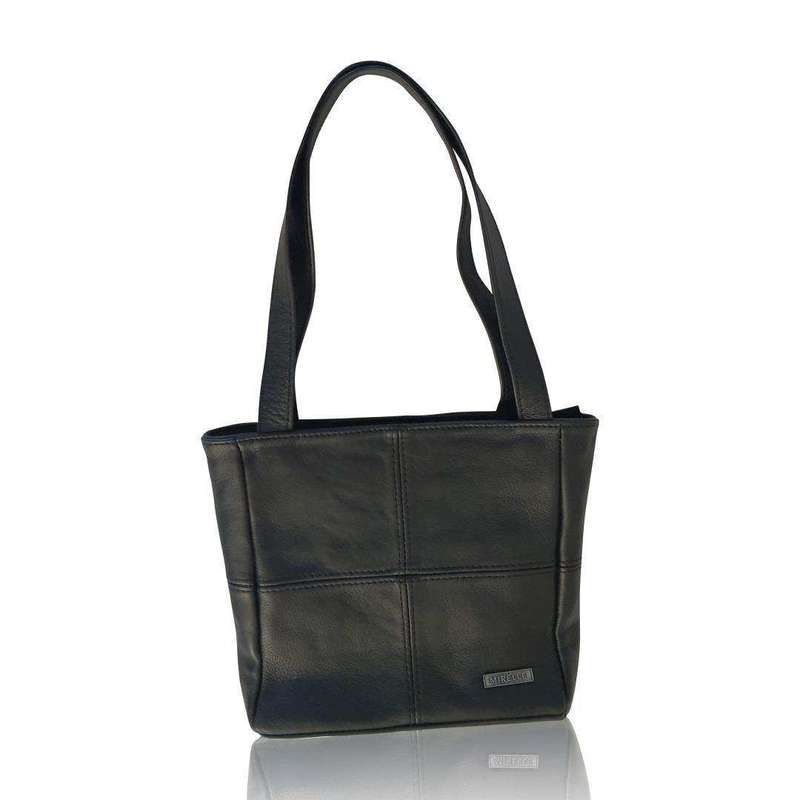 Mirelle Leather Classic Shopper Handbag - Small