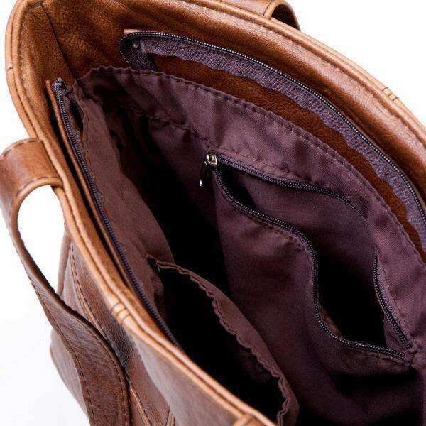 Mirelle Leather Shopper (Small) And Classic Purse - Combo