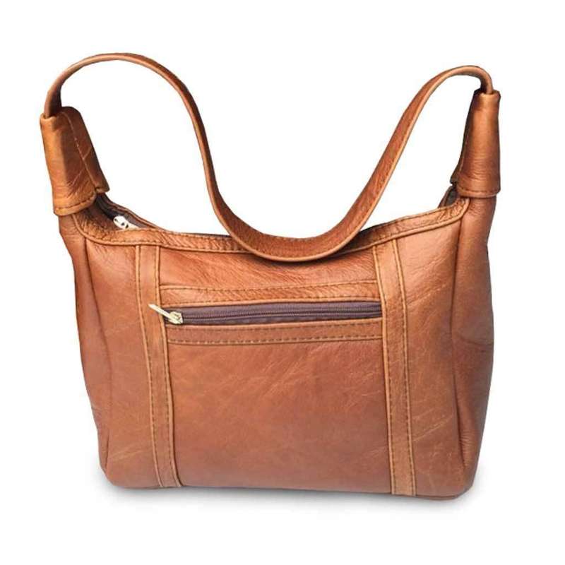 Mirelle Leather Under The Arm Shoulder Handbag And Classic Purse - Combo