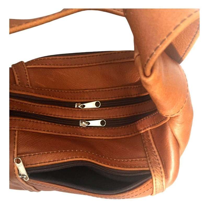 Mirelle Leather Under The Arm Shoulder Handbag And Classic Purse - Combo