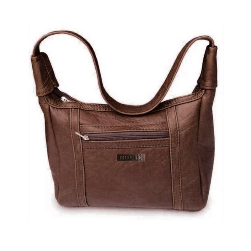 Mirelle Leather Under The Arm Shoulder Handbag And Classic Purse - Combo
