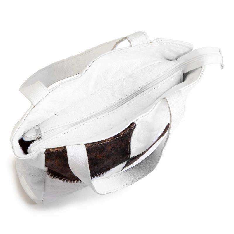 Mirelle Nguni Classic Shopper | Genuine Leather