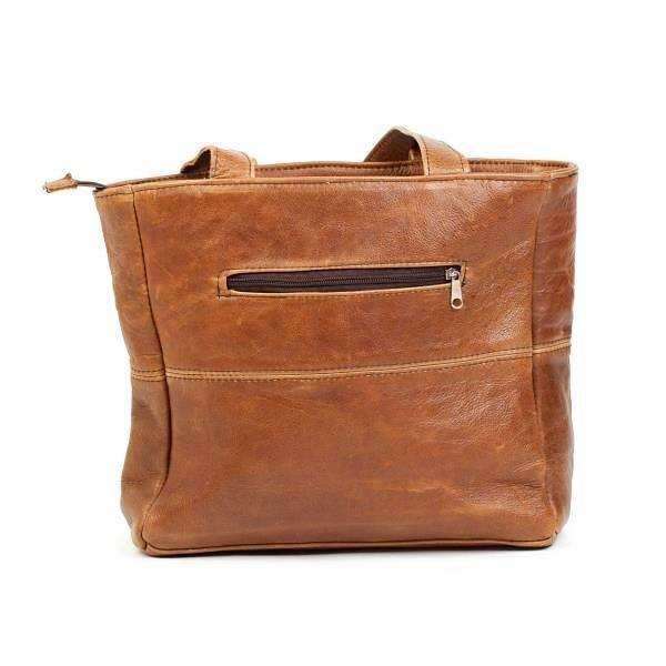 Mirelle Shopper Shoulder Handbag With Outside Zipped Pocket - Small