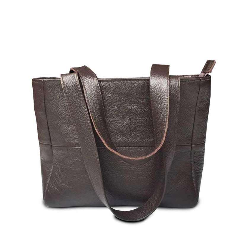 Mirelle Shopper Shoulder Handbag With Outside Zipped Pocket - Small