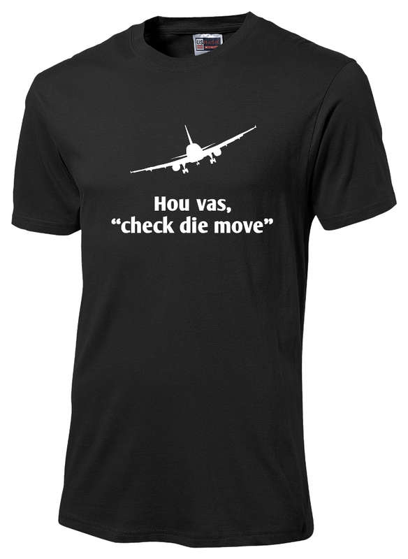 Hou vas - Check die move men's t-shirt