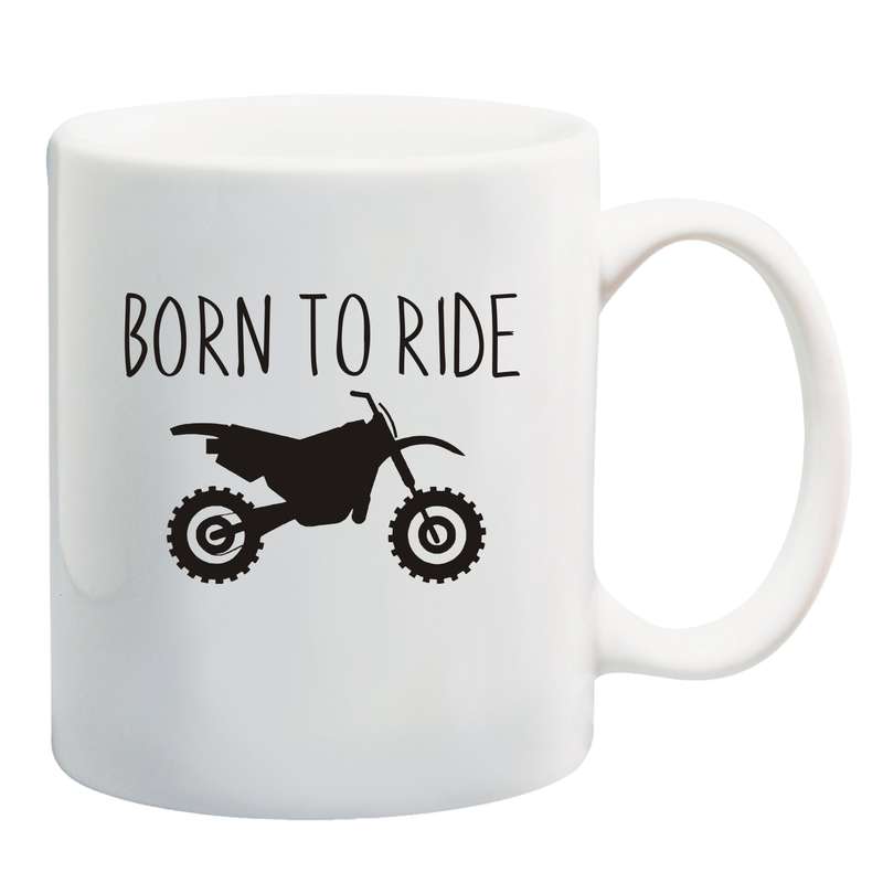 Born to ride mug