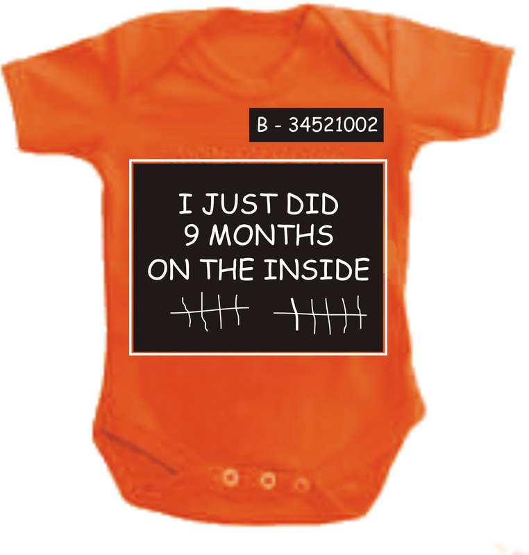 9 Months on the inside baby grow