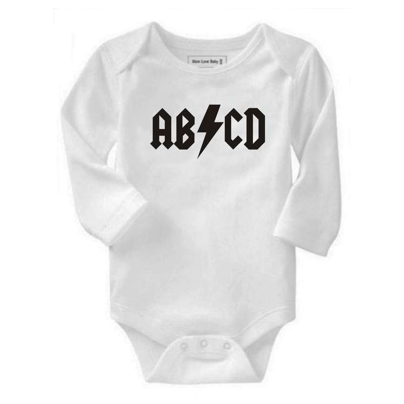 AB/CD baby grow