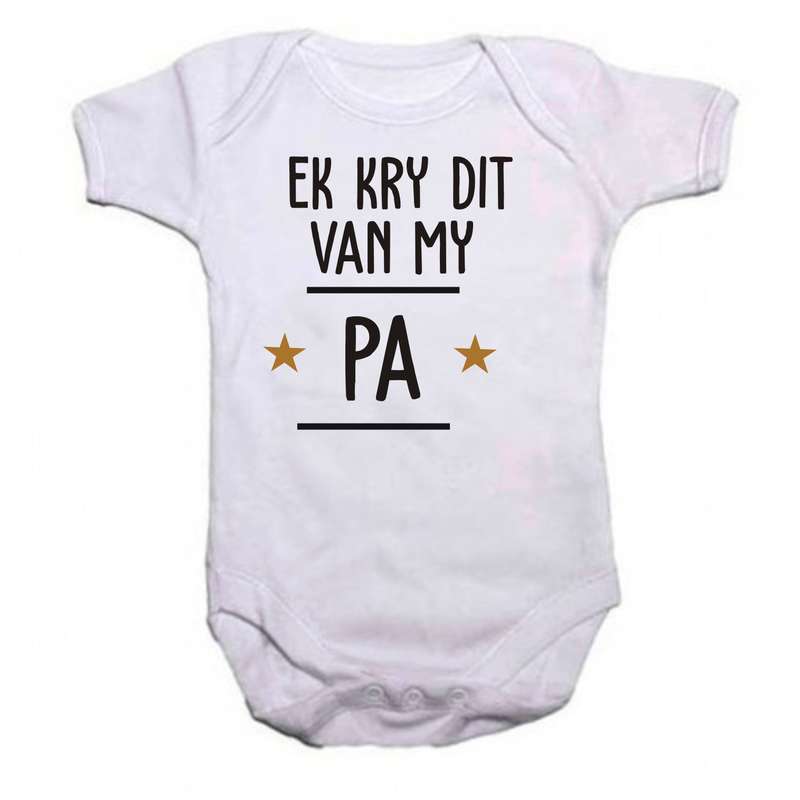 Ek kry dit van my Pa baby grow