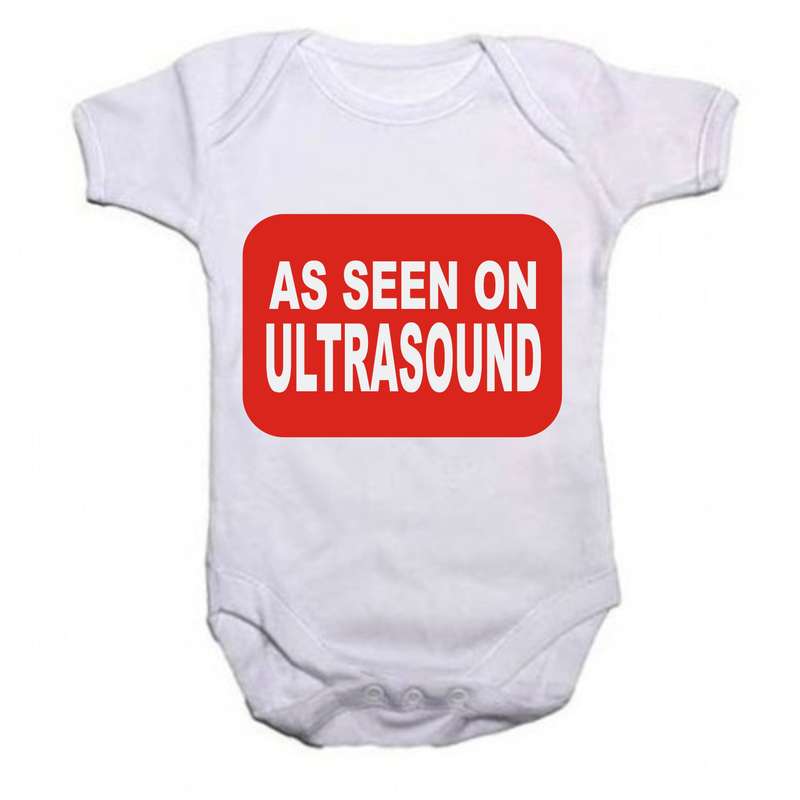 As seen on ultrasound baby grow