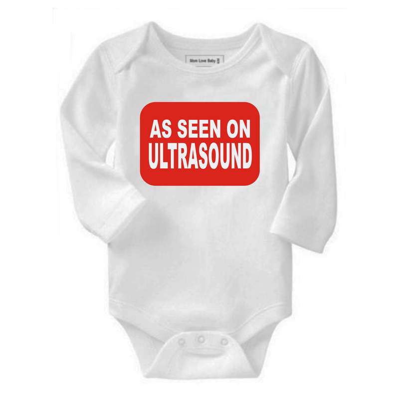 As seen on ultrasound baby grow