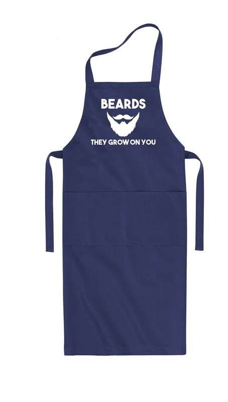 Beards: they grow on you  Apron
