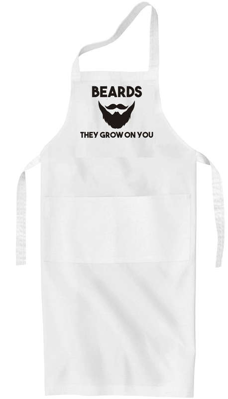 Beards: they grow on you  Apron