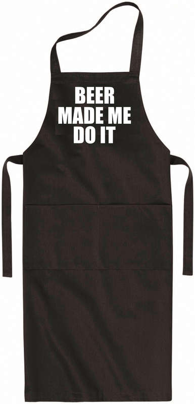 Beer made me do it  Apron