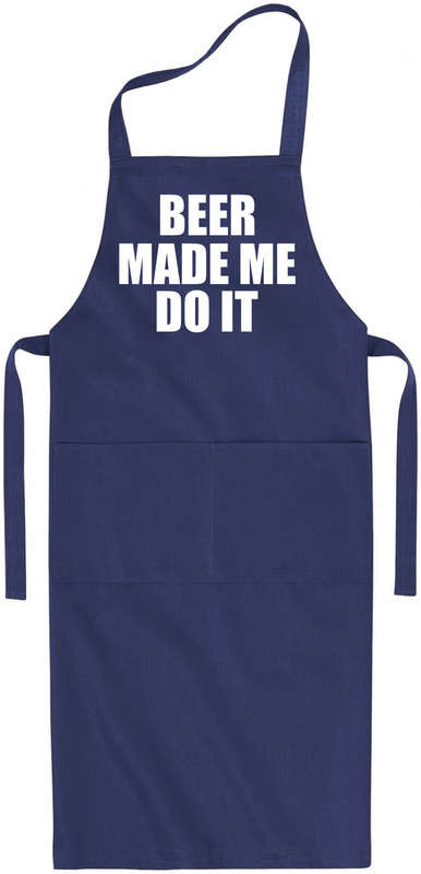Beer made me do it  Apron