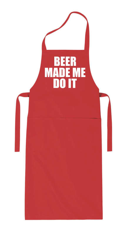 Beer made me do it  Apron