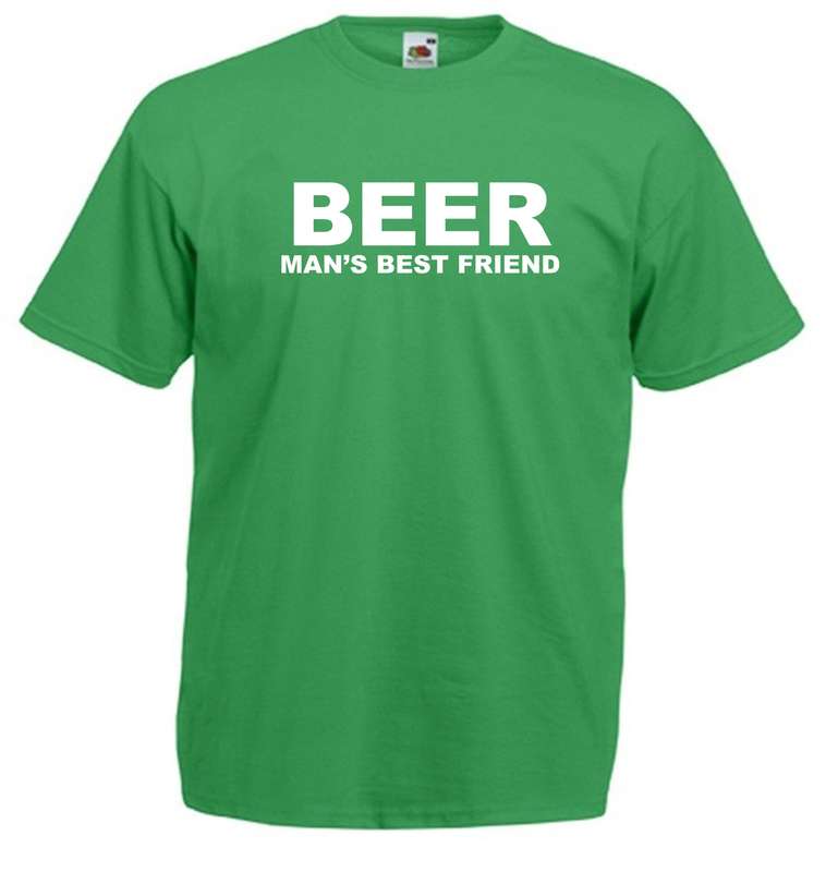 Beer Man's Best Friend t-shirt