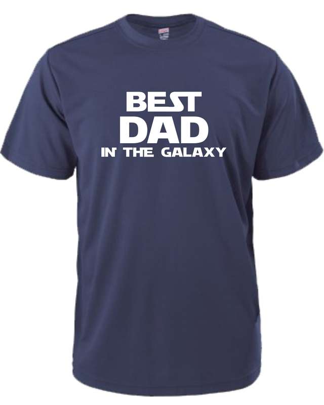 Best Dad in the Galaxy t-shirt