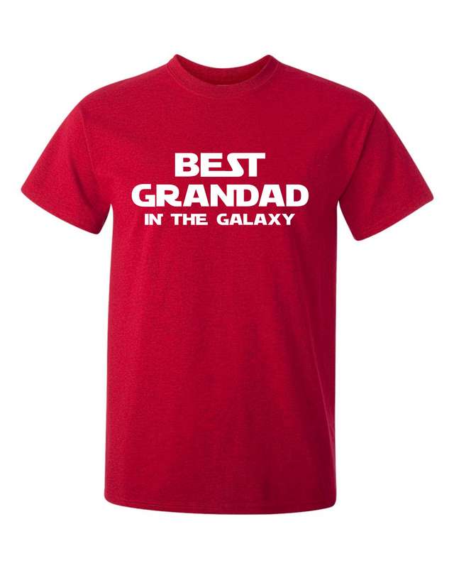 Best Grandad in the Galaxy t-shirt